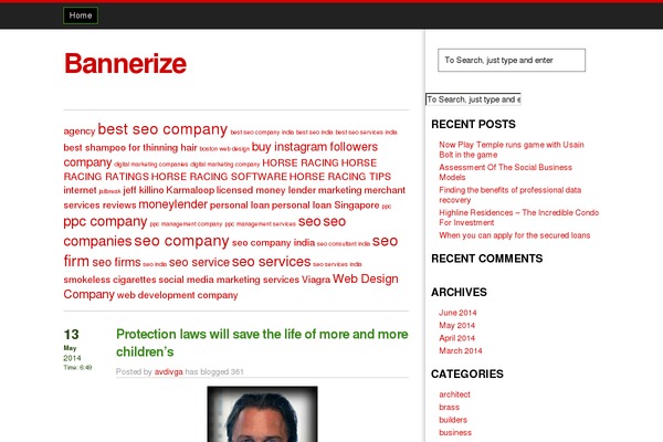 WP ThemingStrap theme site design template sample