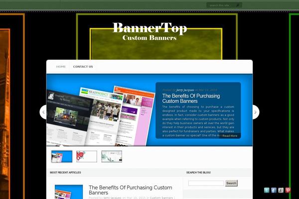 Aggregate theme site design template sample