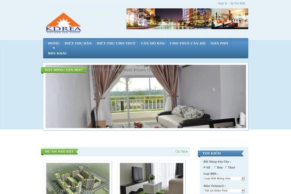Realtr theme site design template sample