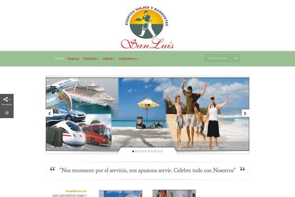 Evolution theme site design template sample