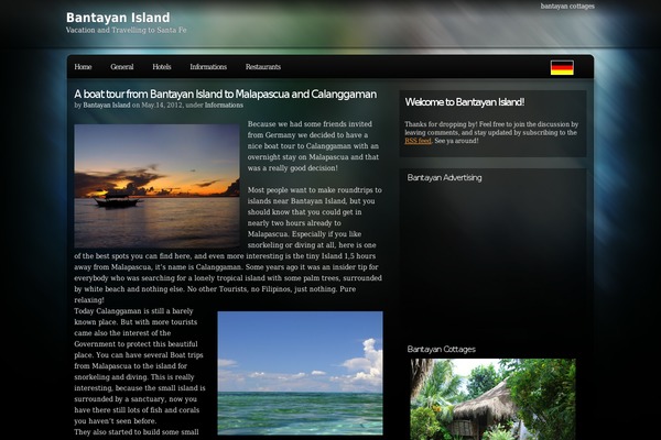 Pixel theme site design template sample