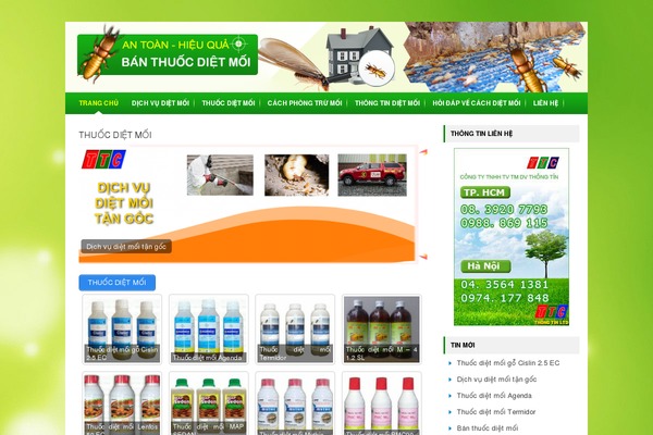 banthuocdietmoi.net site used NewsPad