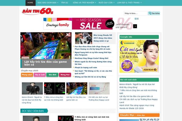 BlogSite theme site design template sample