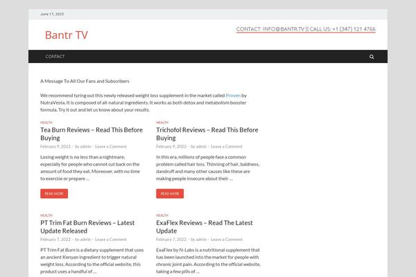 HitMag theme site design template sample