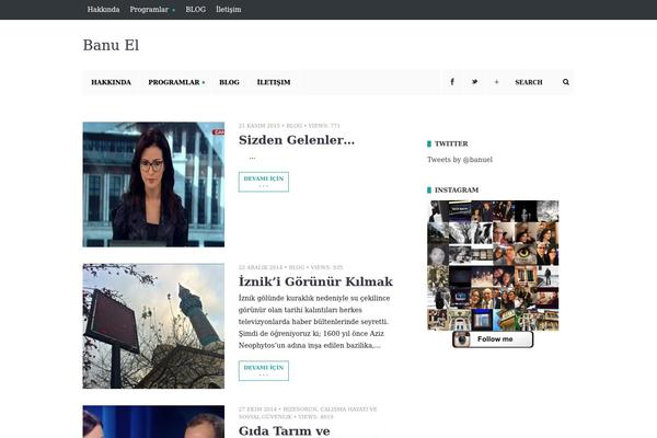 SuperBlog theme site design template sample