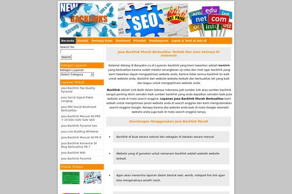 banyakin.co.id site used Tokoseo
