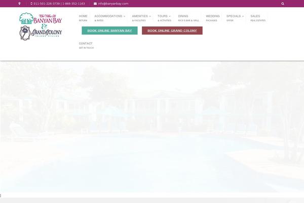 Site using Locations plugin