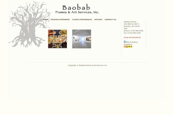 SubtleFlux theme site design template sample
