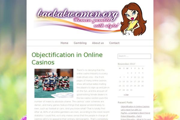 SimplifiedBlog theme site design template sample