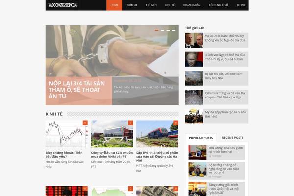baocongnghiep.com site used Daynight