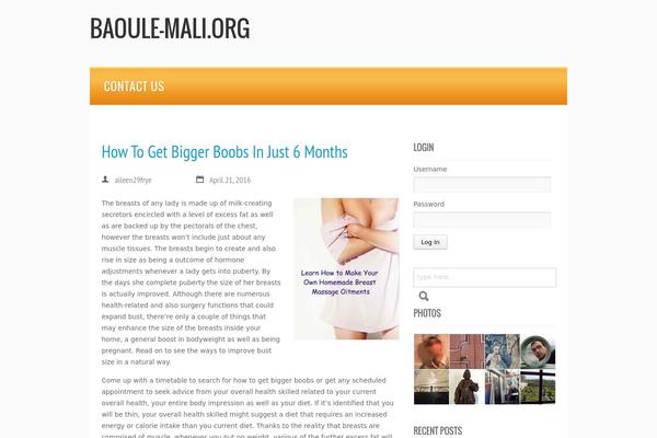 baoule-mali.org site used my engine