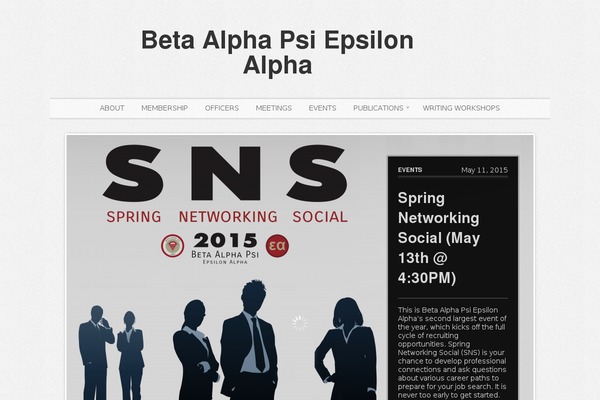 Editorial theme site design template sample