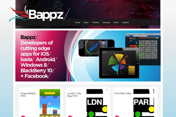 Equilibrium theme site design template sample