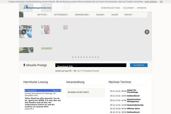 NativeChurch theme site design template sample