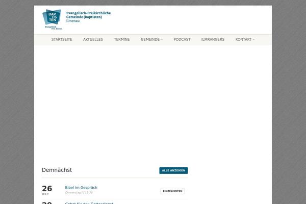 NativeChurch theme site design template sample
