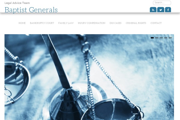 baptistgenerals.com site used White