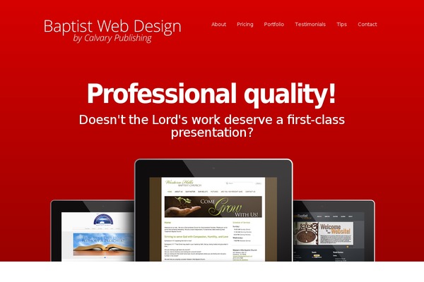 Nimble Child theme site design template sample