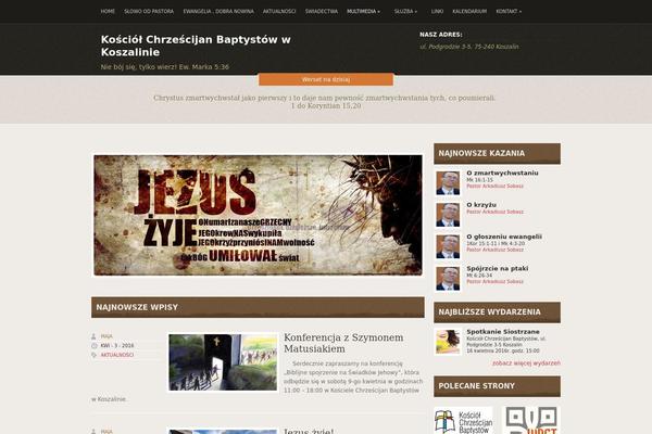 baptysta.pl site used Faith