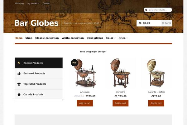 Site using Storefront Footer Bar plugin