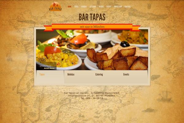 Sky theme site design template sample