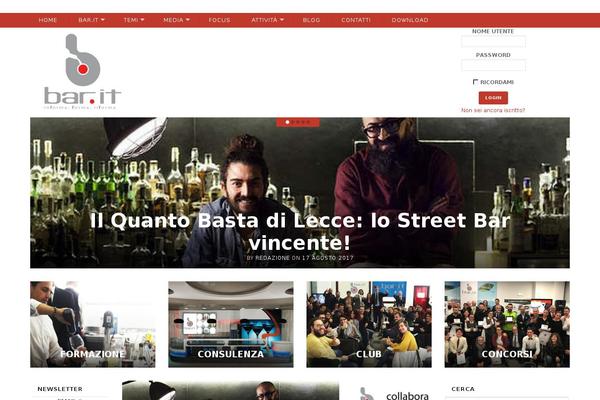 Site using Widget Post Slider plugin
