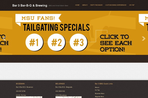 Blaze theme site design template sample