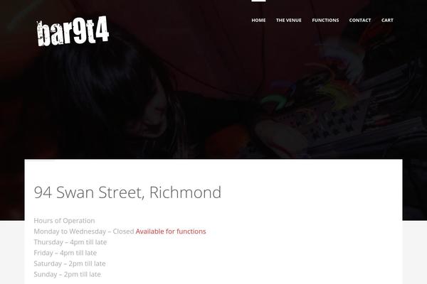 Cluster theme site design template sample