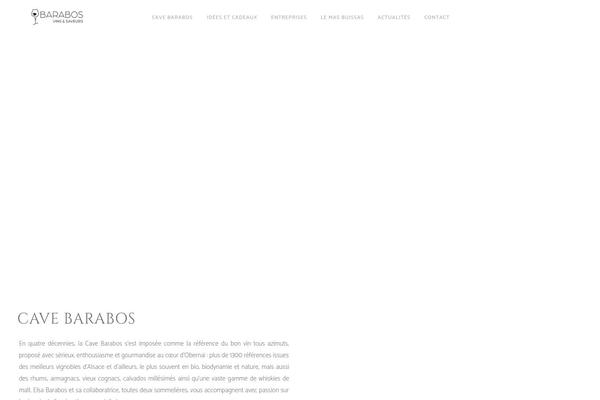 Vino theme site design template sample