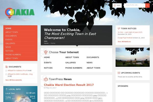 Site using Lsvr-townpress-toolkit plugin
