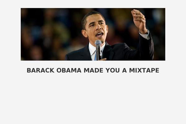 barackobamaisyournewbicycle.com site used Bento