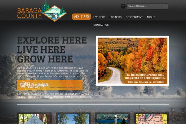 baragacounty.org site used Baraga