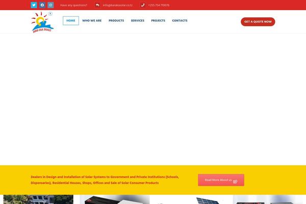 Bss theme site design template sample