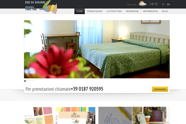 Paradisehotel theme site design template sample