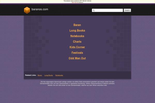Landscape theme site design template sample