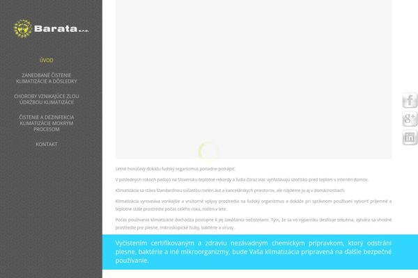 Site using Crafty Social Buttons plugin