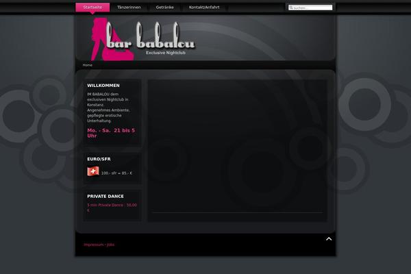 Hero theme site design template sample