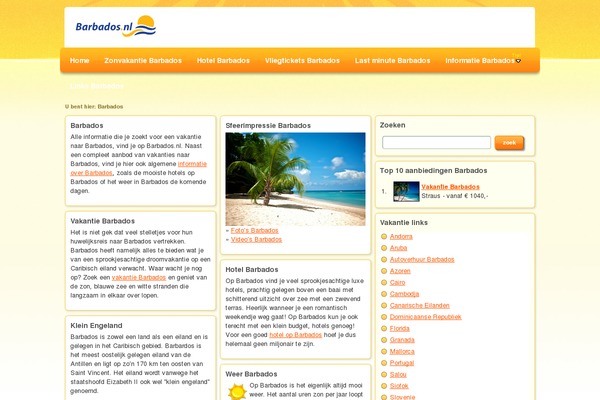 barbados.nl site used Zonthema