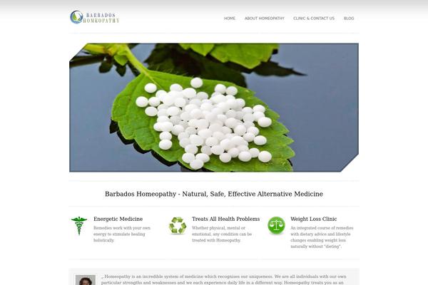 barbadoshomeopathy.com site used Ut-gogreen