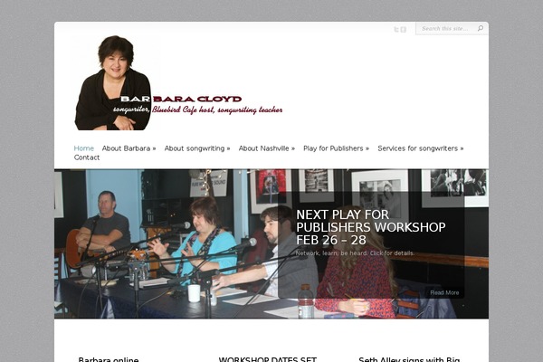 barbaracloyd.com site used Chameleon1