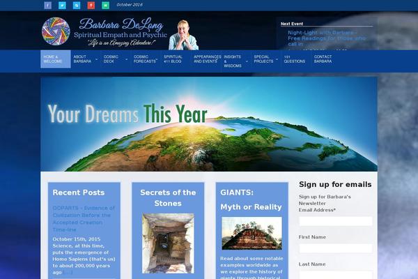 Site using TablePress plugin