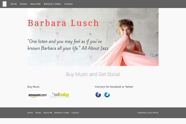 Tesseract theme site design template sample