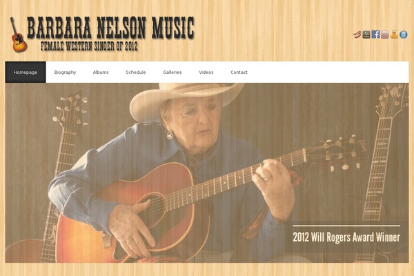 Acoustic theme site design template sample
