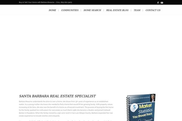 Nouveau theme site design template sample