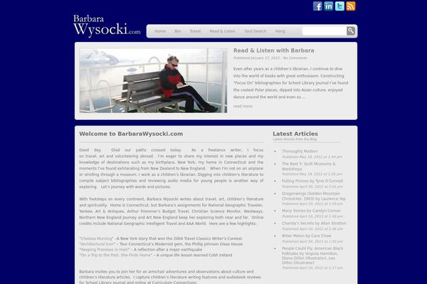 WP-Creativix theme site design template sample