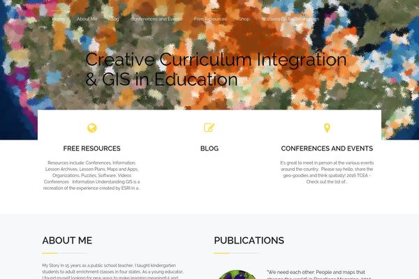 BlogoLife theme site design template sample