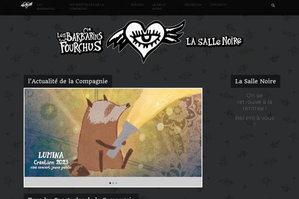 Clean Box theme site design template sample