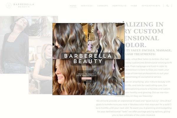 Curly theme site design template sample