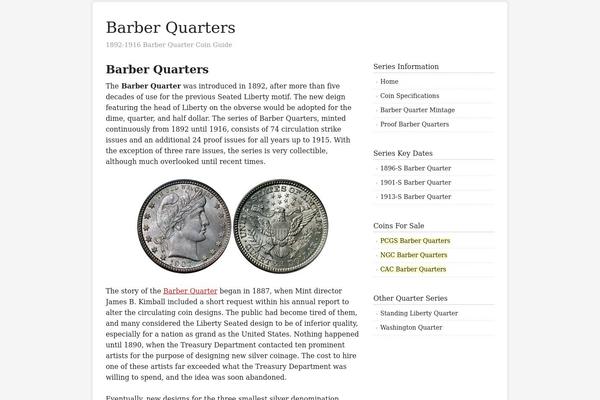 Prose theme site design template sample