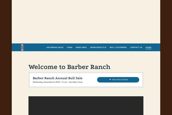 X Child theme site design template sample