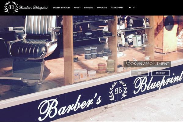 barbersblueprint.com site used Enfold-child
